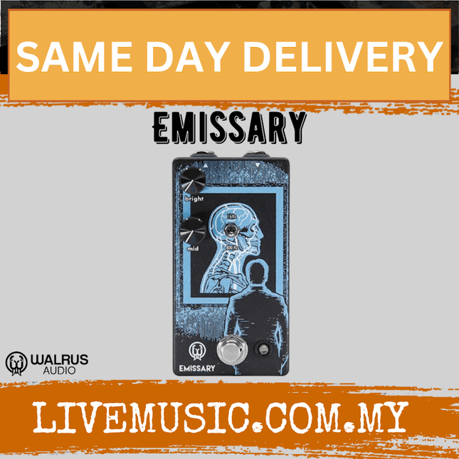 Walrus Audio Emissary Parallel Boost Guitar Effects Pedal