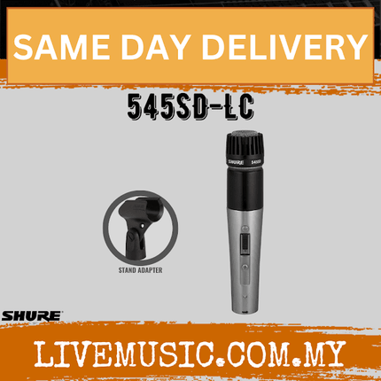 Shure 545SD-LC Classic Instrument Microphone (545SDLC 545-SD-LC)