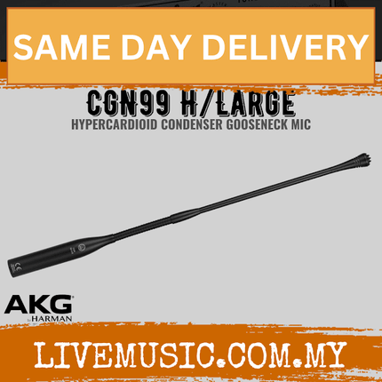 AKG CGN99H/Large Hypercardioid Condenser Gooseneck Microphones (CGN99H)