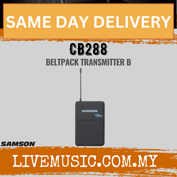 Samson CB288 Beltpack Transmitter Channel B Wireless System (CB288B/ CB 288B/ CB-288B)