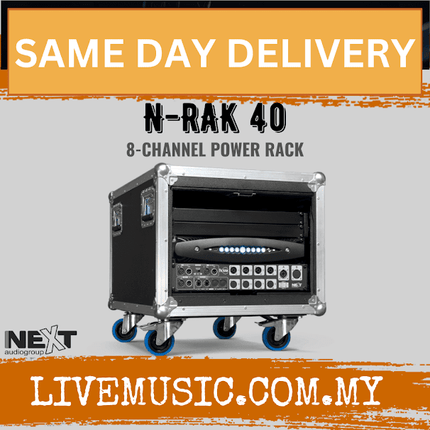 NEXT Audio N-RAK40 NEW 8-Channel Power Rack ( N RAK 40 / NRAK40 )