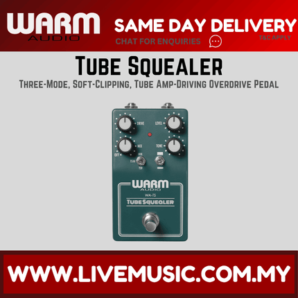 Warm Audio WA-TS Tube Squealer Overdrive Pedal — ( WA fTS WATS )