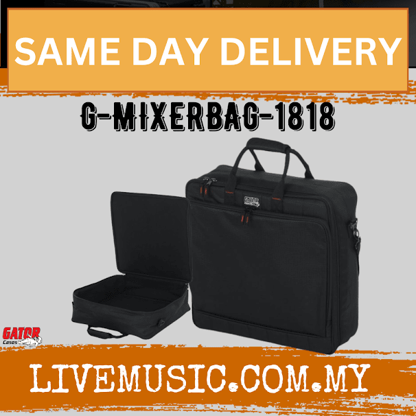 Gator G-MIXERBAG-1818 Mixer Bag fits Behringer Xenyx QX2442USB & X2442USB (G MIXERBAG 1818/GMixer1818)