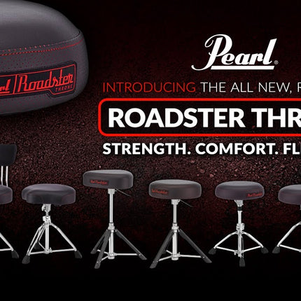 Pearl AD3500 Roadster Multi-Core Saddle Drum Throne (AD-3500/D3500)