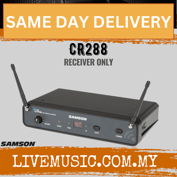Samson CR288 Receiver For Concert 288 Wireless System Band H ( CR 288 Receiver )