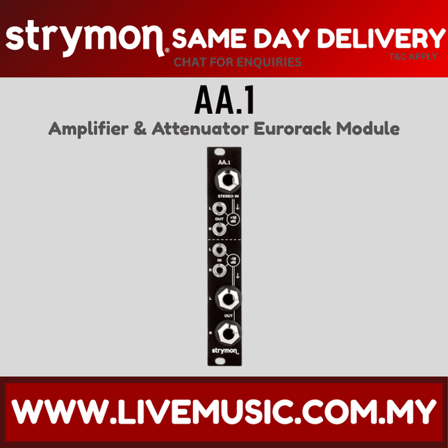 Strymon AA.1 Amplifier Attenuator Eurorack Module