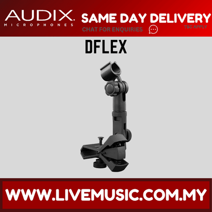 Audix DFLEX Dual Pivot Rim-mounted Mic Clip (DFLEX)