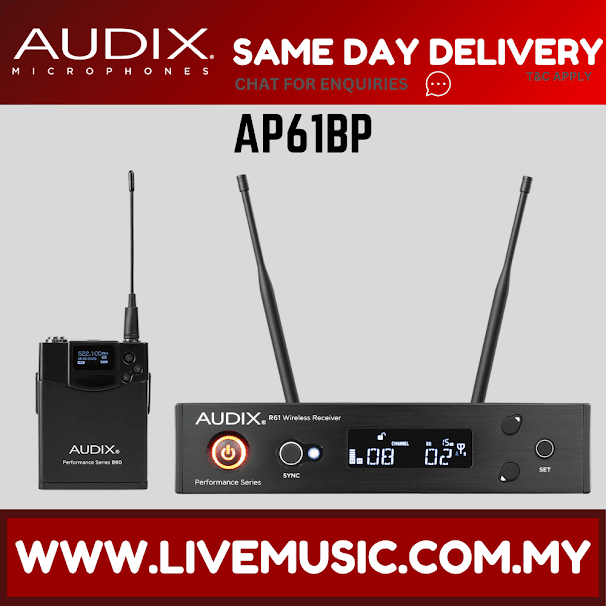 AUDIX AP61 BP Wireless Microphone System ( AP61-BP / AP61BP )