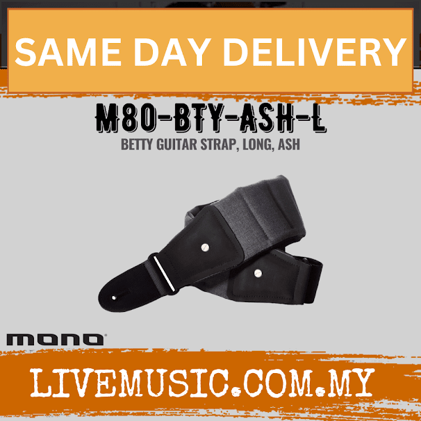Mono Betty Long Guitar Strap - Ash (M80-BTY-ASH-L)