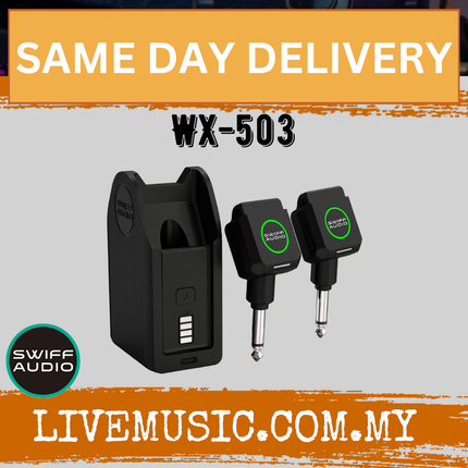 Swiff Audio WX503 Rechargeable Digital Wireless System ( WX-503 / WX 503 )