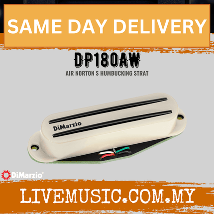 DiMarzio DP180AW Air Norton S Guitar Pickup - Aged White (DP180 AW/DP180-AW)