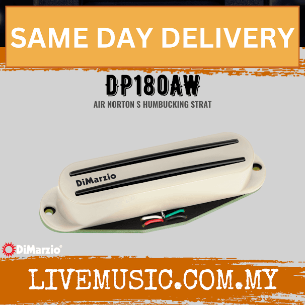 DiMarzio DP180AW Air Norton S Guitar Pickup - Aged White (DP180 AW/DP180-AW)