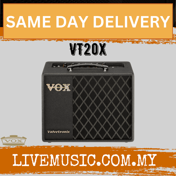 Vox VT20X 20-watt 1x8 Modeling Combo Amp (VT-20-X/VT 20 X)