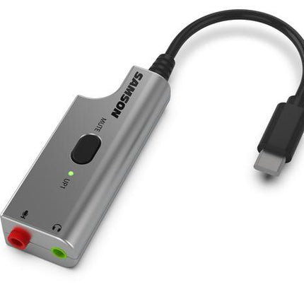 Samson LMU1 - Broadcast Lavalier Microphone with USB adapter (LMU 1/LMU-1)