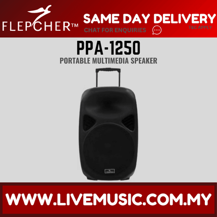 Flepcher PPA-1250 Portable Multimedia Speaker ( PPA 1250 / PPA1250 )