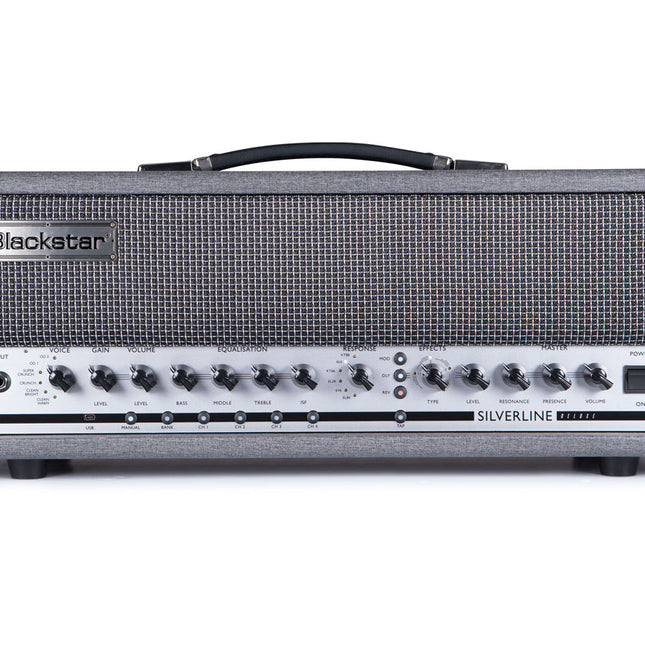 BLACKSTAR SILVERLINE DELUXE 100 Watts Head Digital Guitar AMP (SILVERLINEDELUXEHEAD/SVL-DELUXEHEAD/SILVERLINEHEAD)