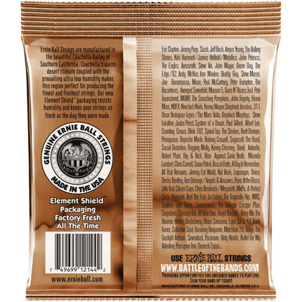 Ernie Ball 2146 Medium Light Earthwood Phosophor Bronze Acoustic Strings (12-54/EB2146)