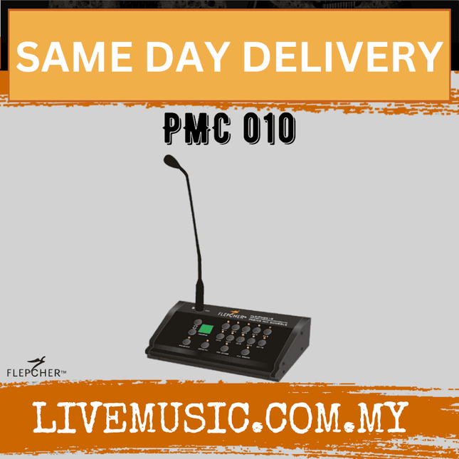 Flepcher PMC-010 10-channel Digital Paging Console ( PMC010 / PMC 010 )