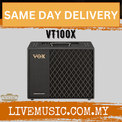 Vox VT100X 100watt 1x12 Modeling Combo Amplifier (VT-100X)