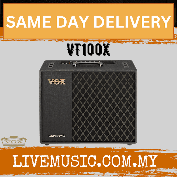 Vox VT100X 100watt 1x12 Modeling Combo Amplifier (VT-100X)