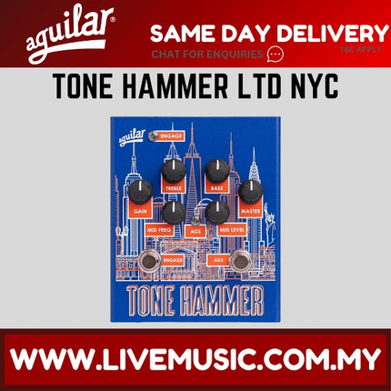 Aguilar TONE HAMMER LTD NYC Bass Preamp / Direct Box ( TONEHAMMERLTDNYCV2 )
