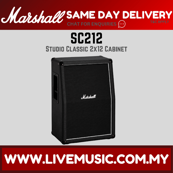 Marshall Studio Classic 2x12 Extension Speaker Cabinet (SC212)
