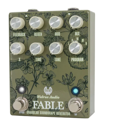 Walrus Audio Fable Granular Soundscape Generator Delay Guitar Effects Pedal, Floral Series 2024