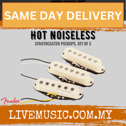 Fender Hot Noiseless Stratocaster Pickups, Set of 3