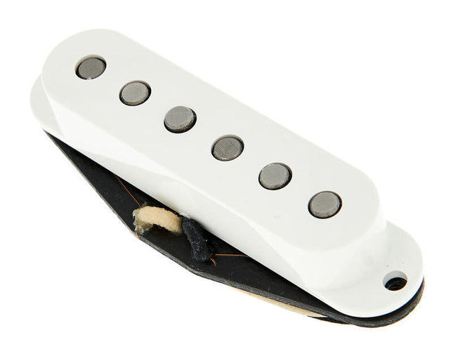DiMarzio DP175W True Velvet Single Coil Electric Guitar Neck Pickup - White (DP175)