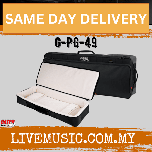 Gator G-PG-49 Pro-Go Ultimate Gig Bag for 49-key Keyboards (GPG49)