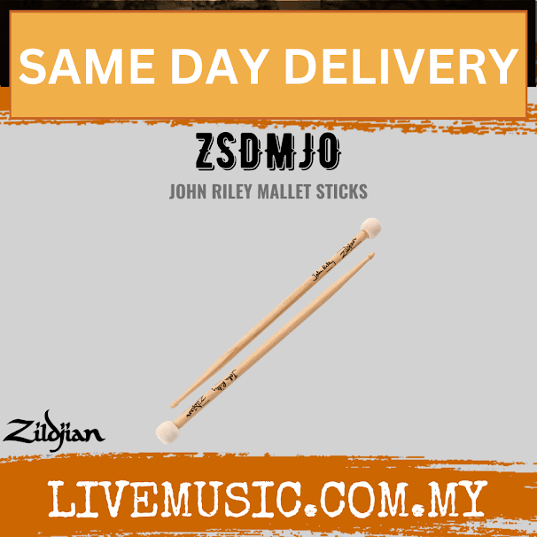 Zildjian ZSDMJO John Riley Double-ended Mallet Sticks ( ZSDM JO / ZSDM-JO )