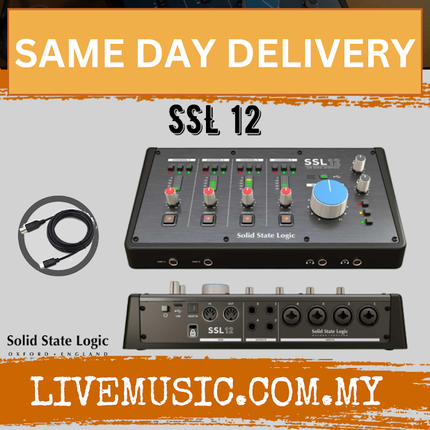 Solid State Logic SSL 12 Audio Interface ( SSL-12 / SSL12 )