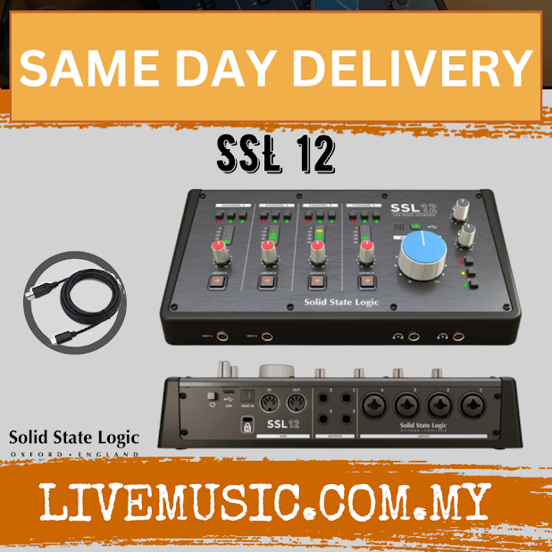 Solid State Logic SSL 12 Audio Interface ( SSL-12 / SSL12 )