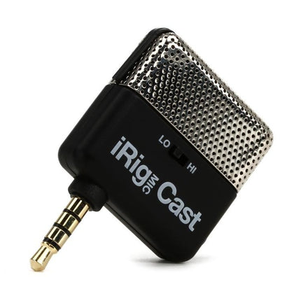 IK Multimedia iRig Mic Cast - Compact Voice Microphone for Android/IOS (MicCast/Mic-Cast)