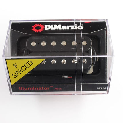 DiMarzio DP256BK Illuminator Neck Humbucker Guitar Pickup - Black (DP256 BK/DP256-BK)