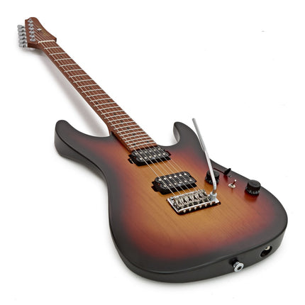 Ibanez Prestige AZ2402 Solidbody Electric Guitar MADE IN JAPAN -  Tri-Fade Burst Flat (AZ2402-TFF)