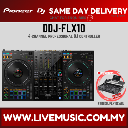 Pioneer DJ DDJ-FLX10 4-Channel DJ Controller ( DDJ FLX10 / DDJFLX10 )