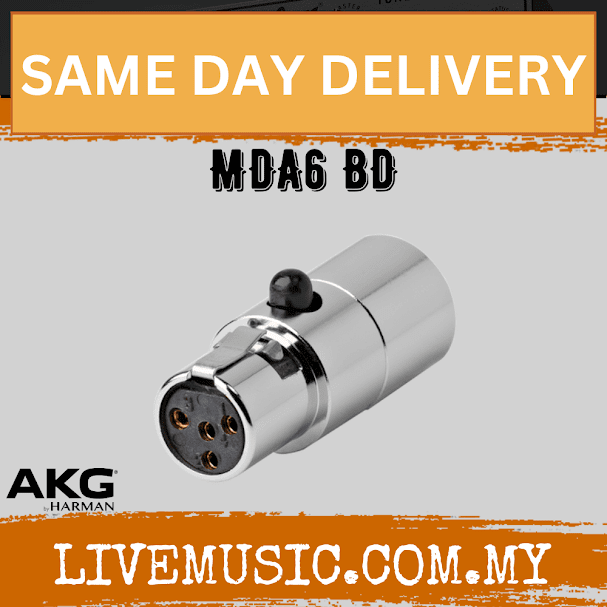 AKG MDA6 BD MicroLite Microphone Adapter Connector for Beyerdynamic