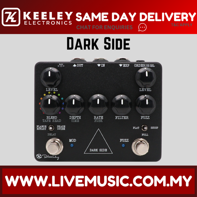Keeley Dark Side Guitar Effects Pedal