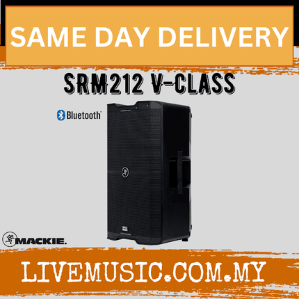 Mackie SRM212 V-Class 2000W 12-inch Powered Speaker (SRM 212/SRM-212)