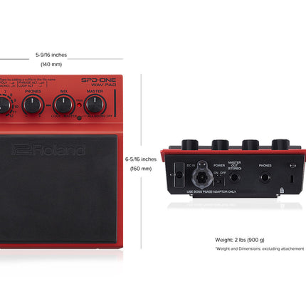 Roland SPD-1W SPD-One Drum Pad-Sampler (SPD1W/SPD-1/SPD1)