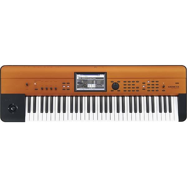 Korg Krome-61 EX CU Special Limited Edition Copper Keys Music Workstation Keyboard (KROME61/KROME 61)