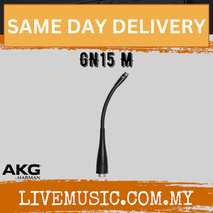 AKG GN15 M Reference Modular Gooseneck Microphone, 15cm (GN-15M / GN 15M)