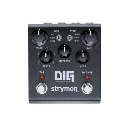 Strymon DIG Dual Delay Guitar Effects Pedal, Midnight Edition