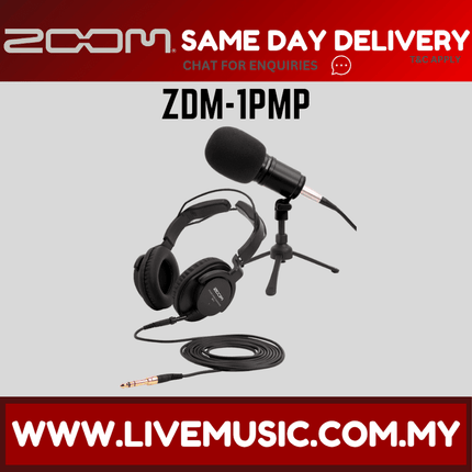 ZOOM ZDM-1PMP - PODCAST MIC PACK ( ZDM 1PMP / ZDM1PMP )