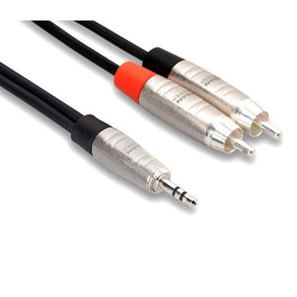 Hosa HMP-010Y Pro Y Cable, 3.5mm TRS to 1/4inch, 10ft (HMP010Y/HMP 010Y)