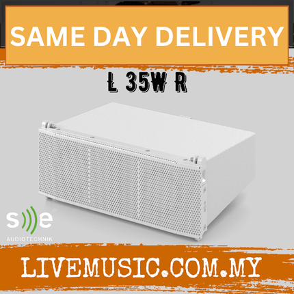 SE Audiotechnik L-line L 35 R 2-Way Passive Line Array Loudspeaker,Outdoor - White (L35WR L-35WR)