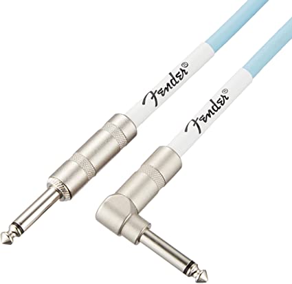 Fender Original Series Coil Cable, 30ft - Daphne Blue