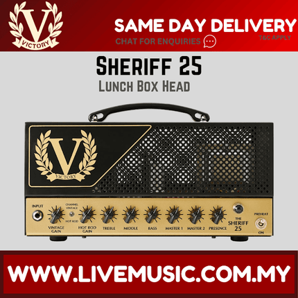 Victory Sheriff 25H Guitar Amplifier Head