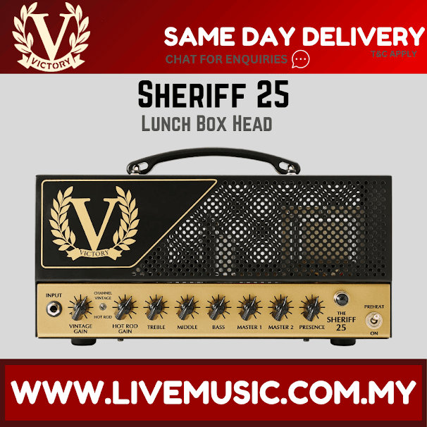 Victory Sheriff 25H Guitar Amplifier Head